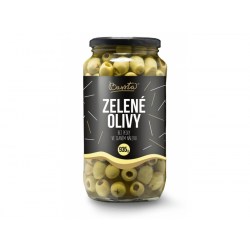 Zelené olivy bez pecky 935 g Bassta