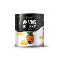 Ananas kousky hand cut 3,05kg Bassta - PLECH