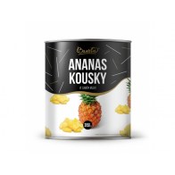 Ananas kousky hand cut 3,05kg Bassta - PLECH
