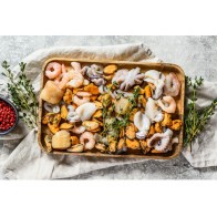 Seafood mix (mořský mix s krevetami a mušlemi) 1000g mražený