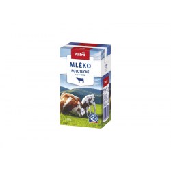 Trvanlivé mléko polotučné 1,5% 1000ml Tatra