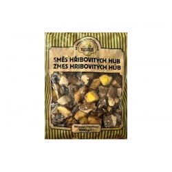 Směs hřibovitých hub - kostky 1000g mražené