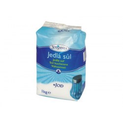 Jedlá sůl s jodem 1000g